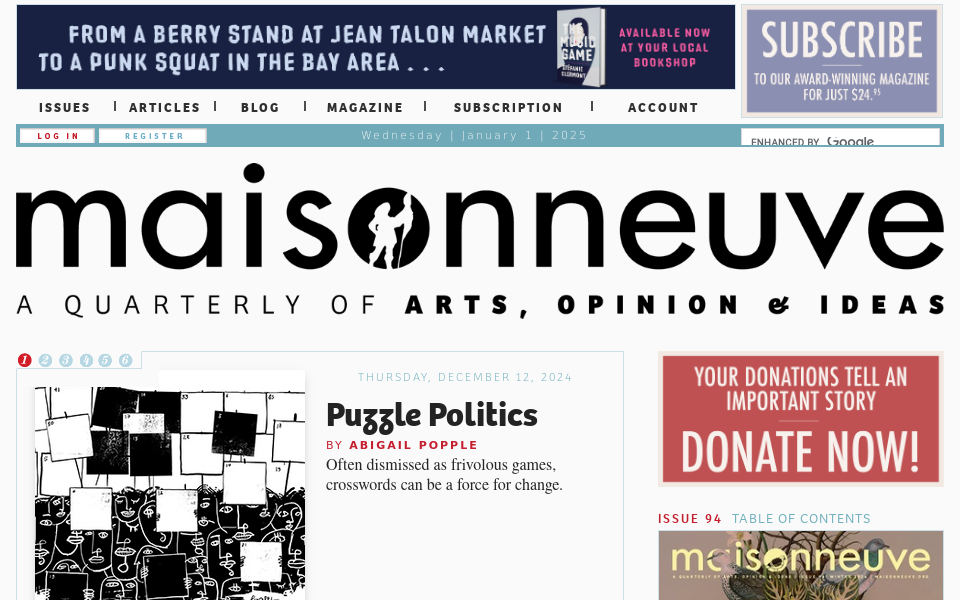 maisonneuve.org/ screen capture