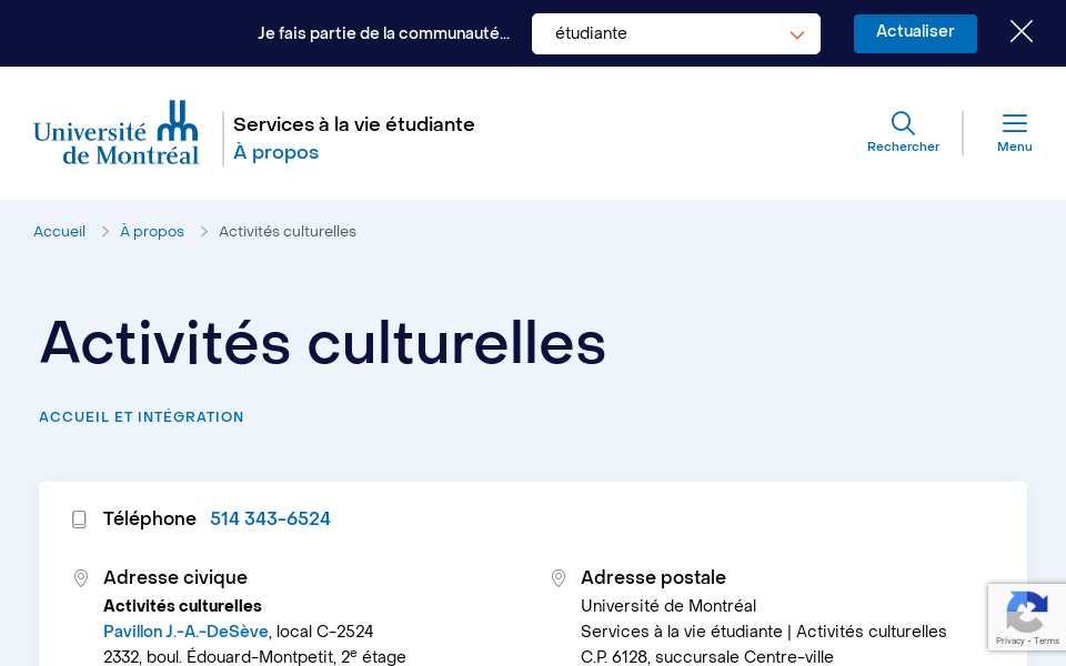 vieetudiante.umontreal.ca/a-propos/service/activites-culturelles screen capture