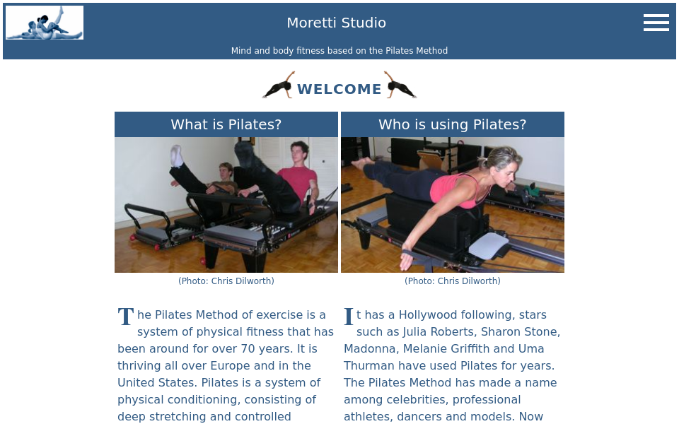 pilates-montreal.ca/ screen capture