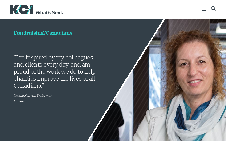 kciphilanthropy.com/ screen capture