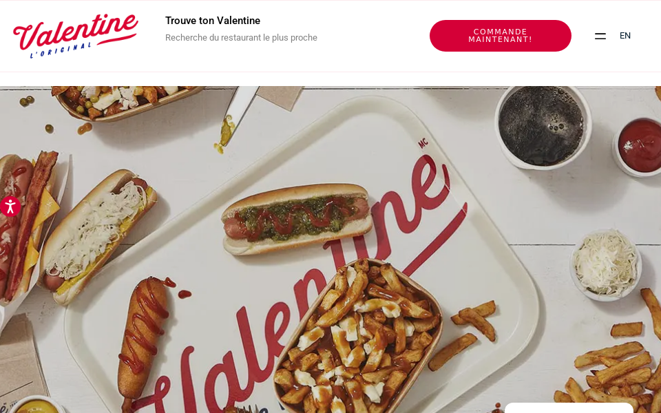 valentine.ca/ screen capture