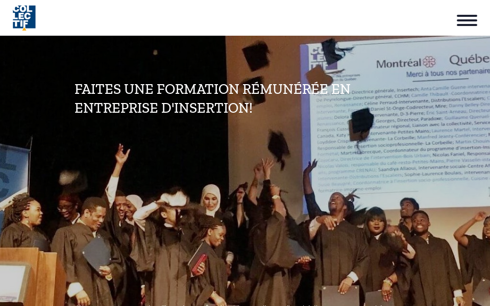 collectif.qc.ca/ screen capture