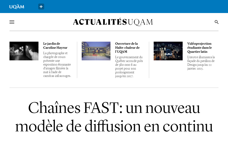 actualites.uqam.ca/ screen capture