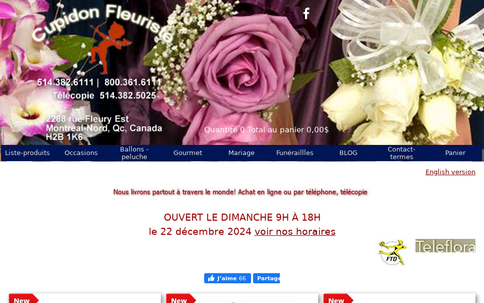 cupidon-fleuriste-florist.com/ screen capture