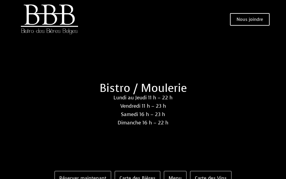 bistrobelge.ca/ screen capture