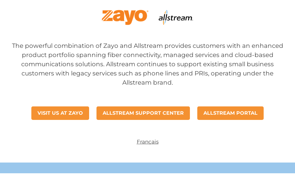 allstream.com/ screen capture