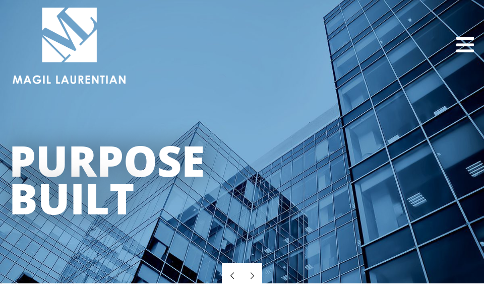 magil-laurentian.com/ screen capture