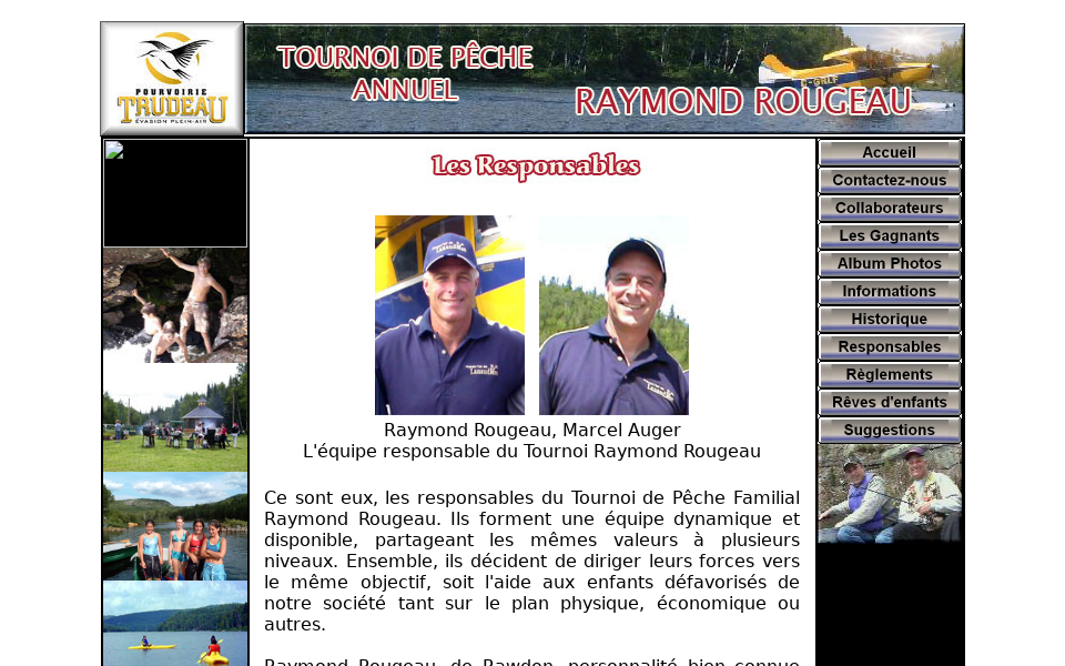 www.pourvoirietrudeau.com/tournoi/responsables.htm screen capture