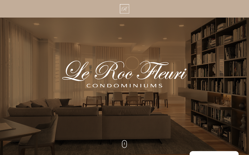 lerocfleuri.com/ screen capture