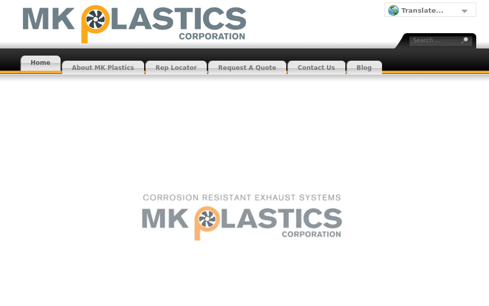 www.mkplastics.com/ screen capture