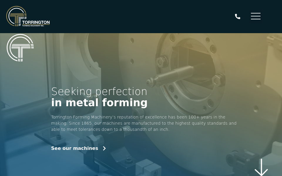 torrington-machinery.com/ screen capture