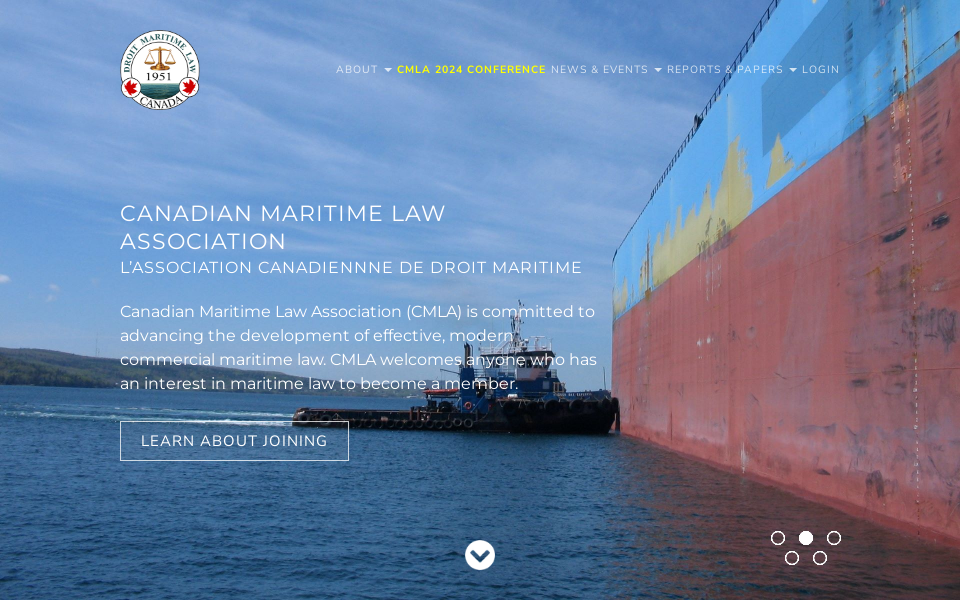 cmla.org/ screen capture