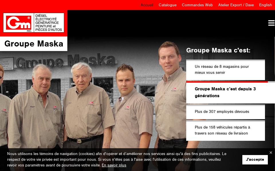 www.groupemaska.com// screen capture