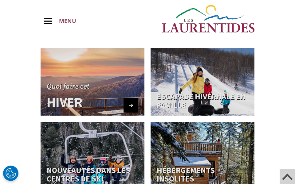 www.laurentides.com/fr screen capture
