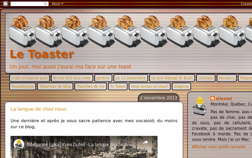 letoaster.blogspot.com/ screen capture