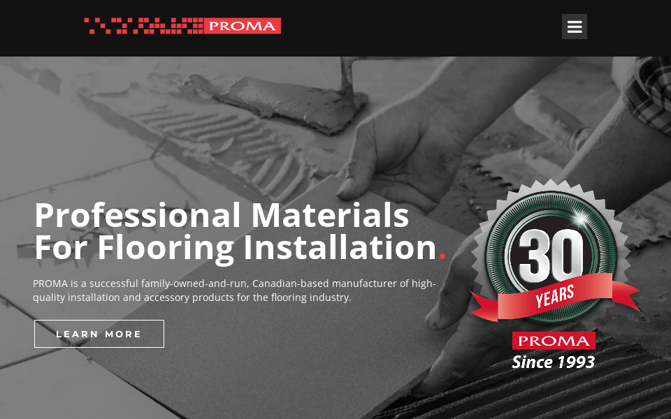 proma.us/ screen capture