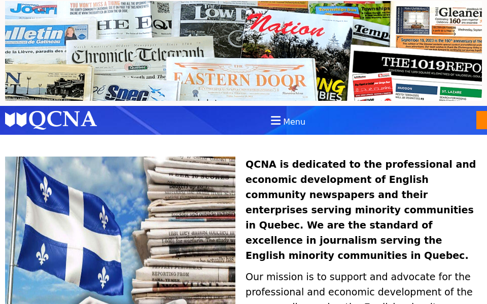 qcna.qc.ca/ screen capture