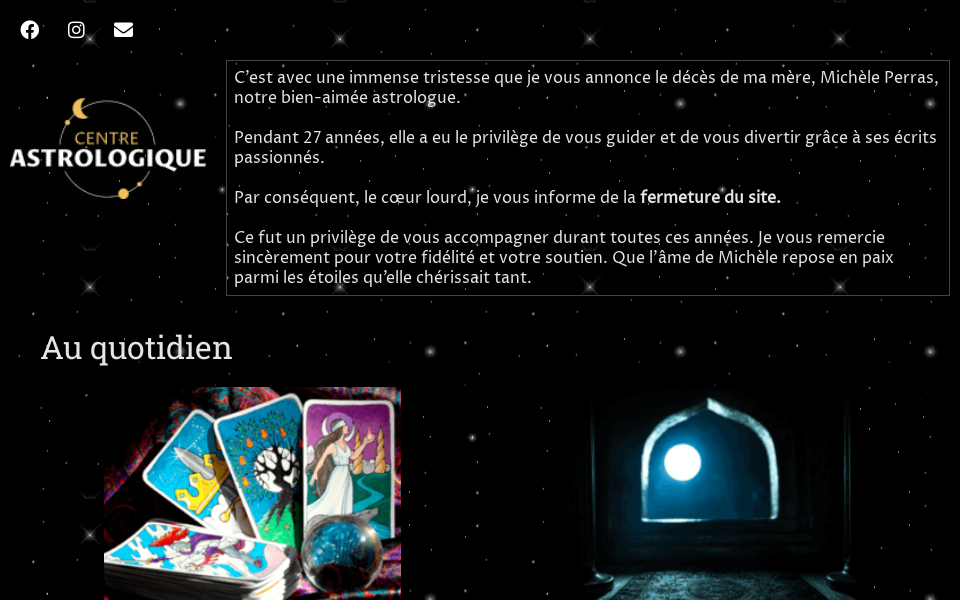 astro.qc.ca/ screen capture