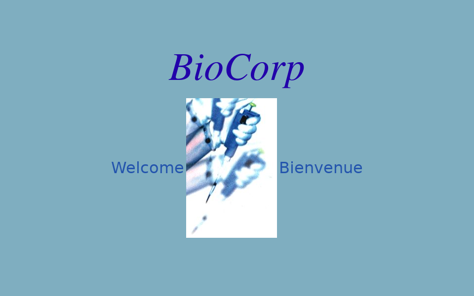 www.biocorp.ca/ screen capture