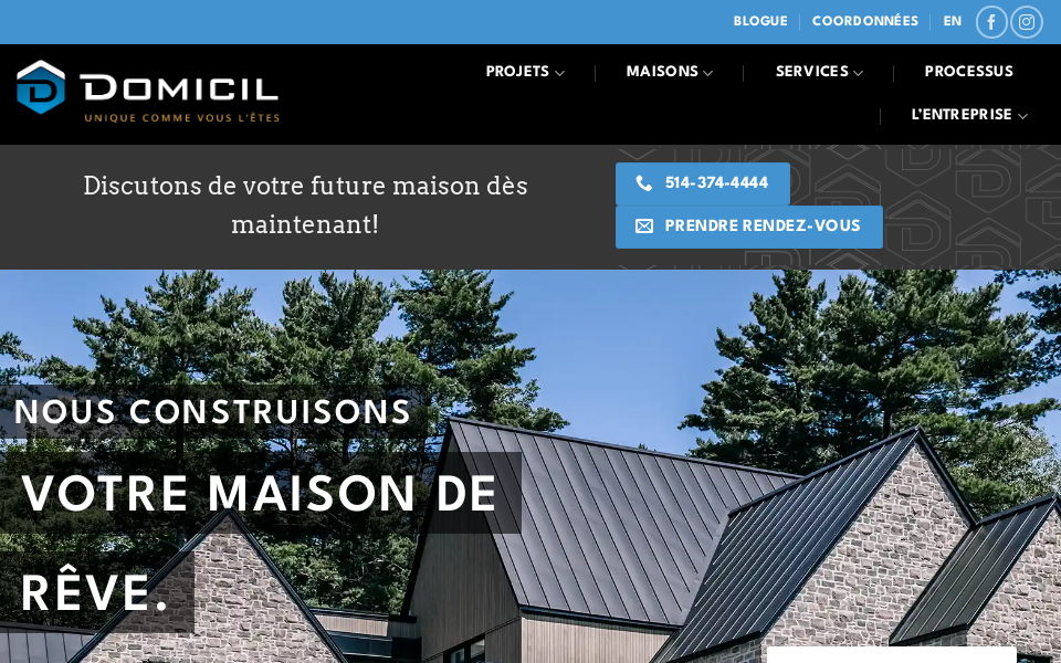 domicil.com/ screen capture