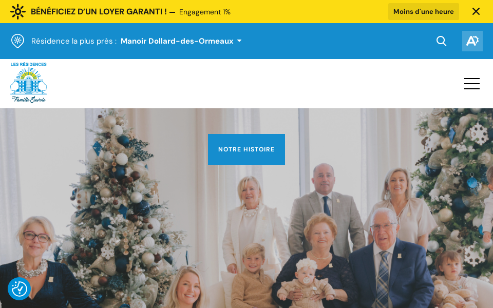 residencessoleil.ca/ screen capture