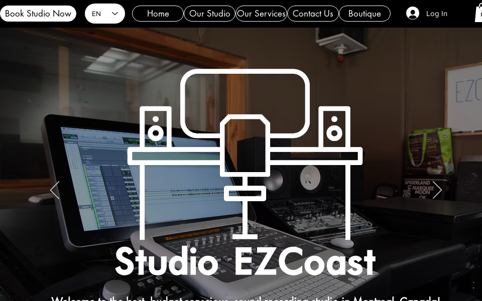 www.studioezcoast.com/ screen capture