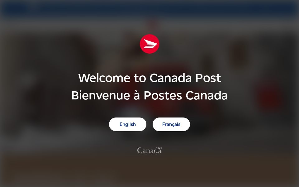www.canadapost-postescanada.ca/ screen capture