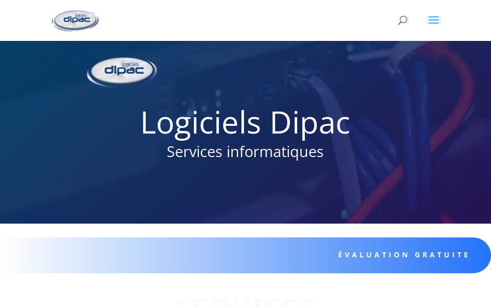 dipac.com/ screen capture