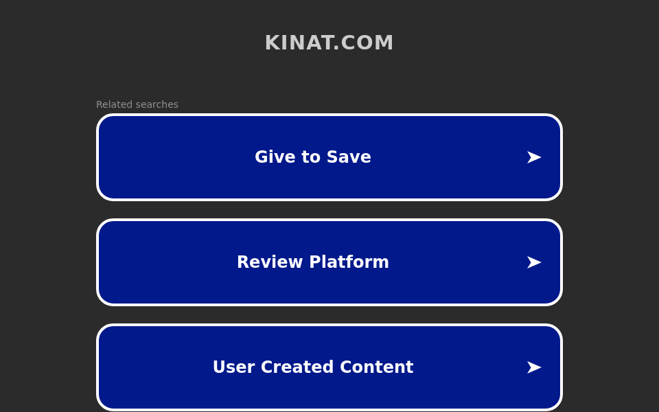 www.kinat.com/ screen capture