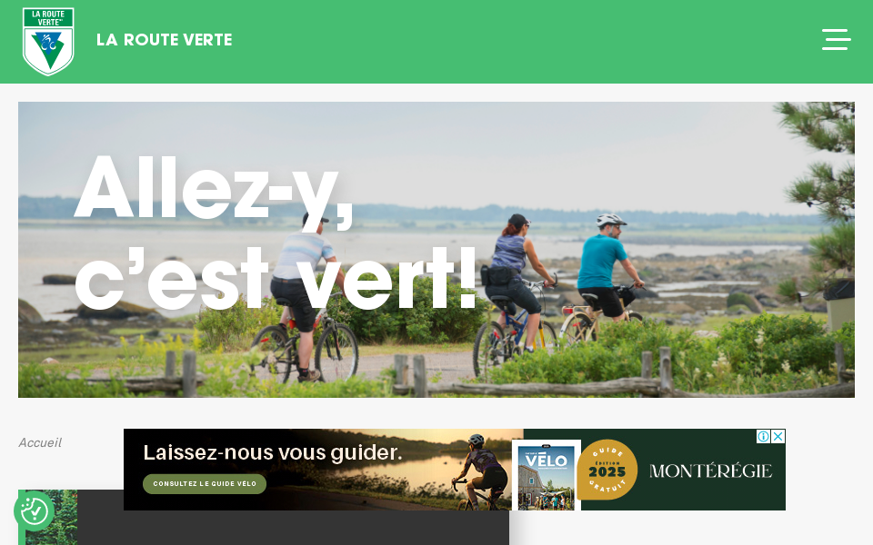 www.routeverte.com/ screen capture