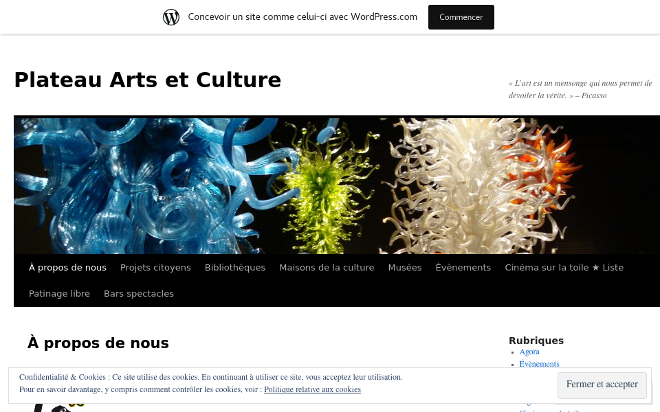 plateauartsetculture.wordpress.com/ screen capture