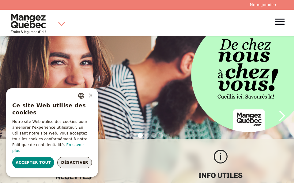 mangezquebec.com/ screen capture