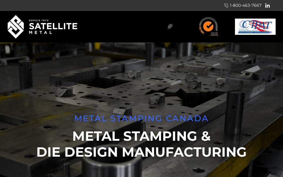 www.satellitemetal.com/ screen capture