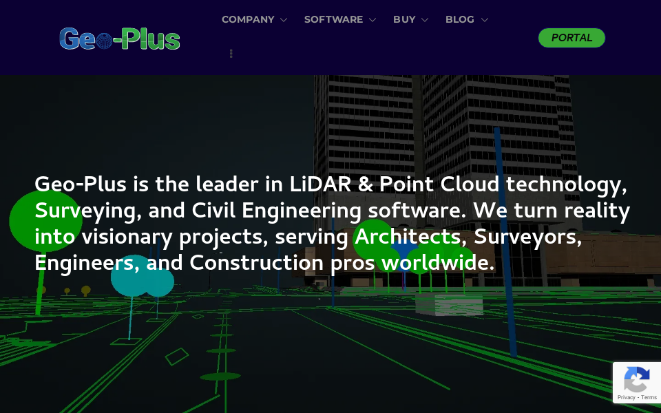 geo-plus.com/ screen capture