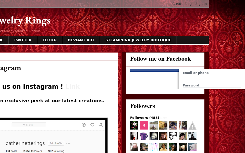 steampunkrings.blogspot.com/ screen capture