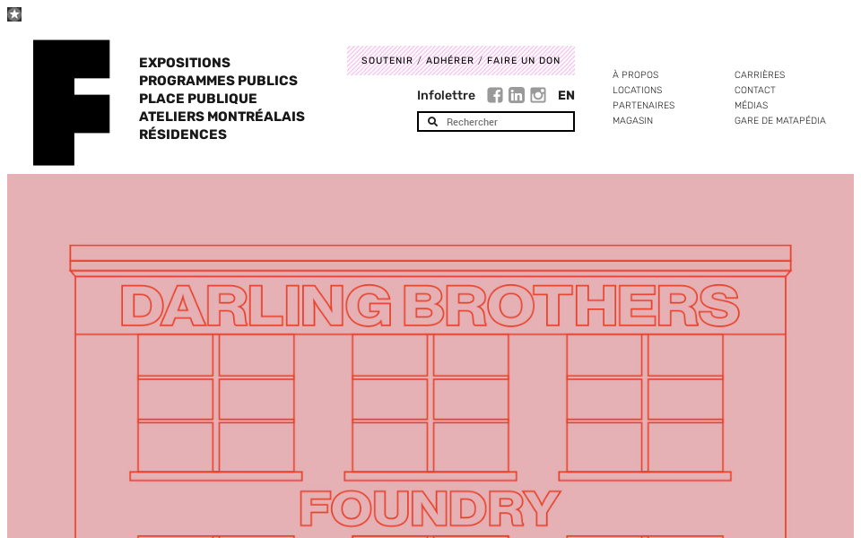 fonderiedarling.org/ screen capture