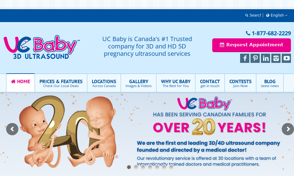 www.ucbaby.ca/ screen capture