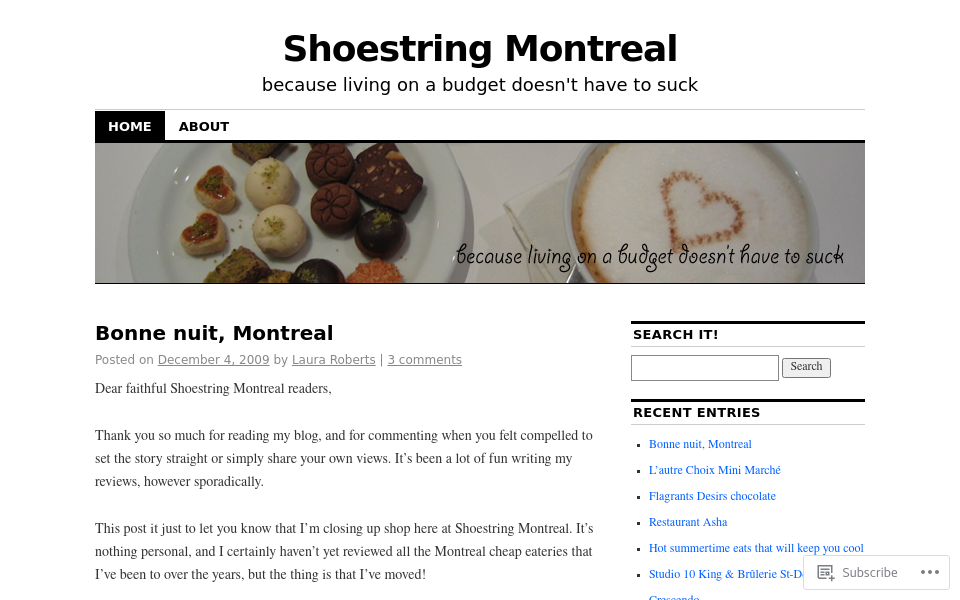 shoestringmontreal.wordpress.com/ screen capture