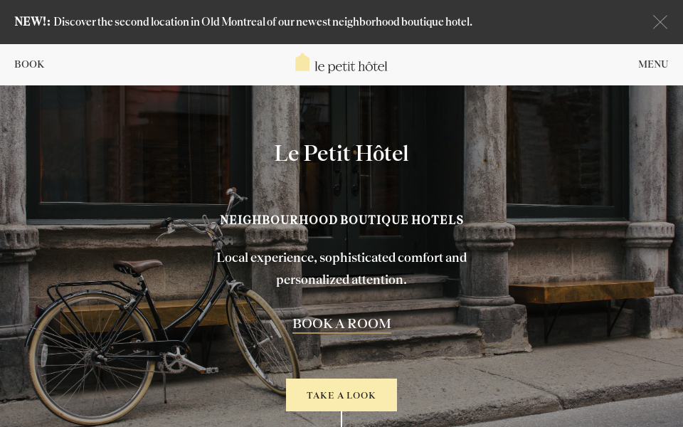 www.petithotelmontreal.com/ screen capture
