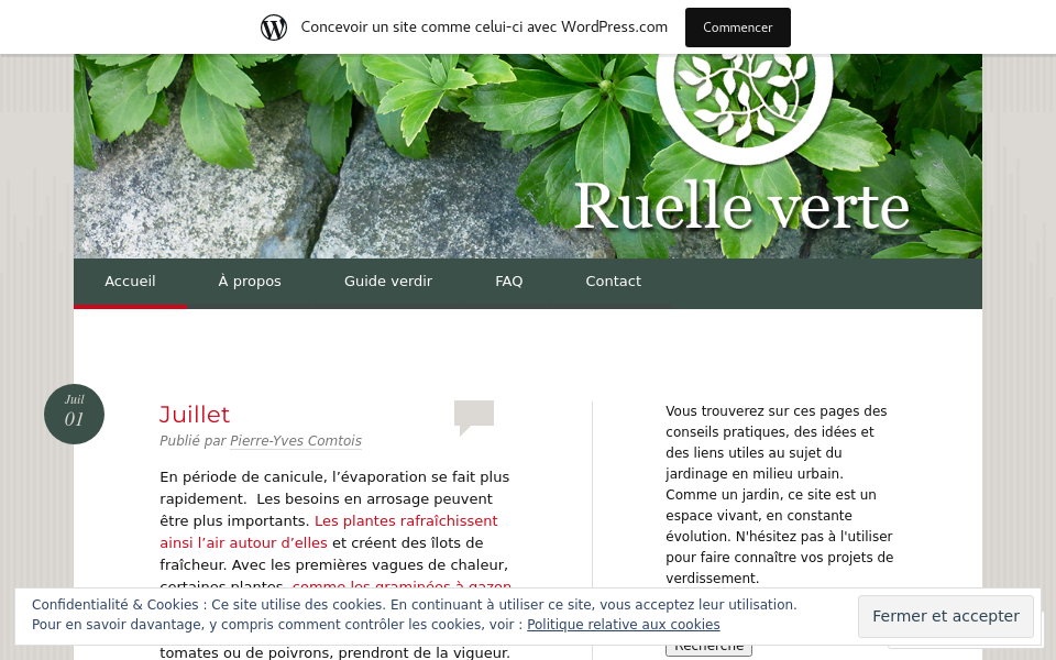 ruelleverte.wordpress.com/ screen capture