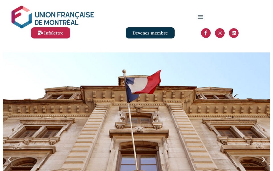 www.unionfrancaisedemontreal.org/ screen capture