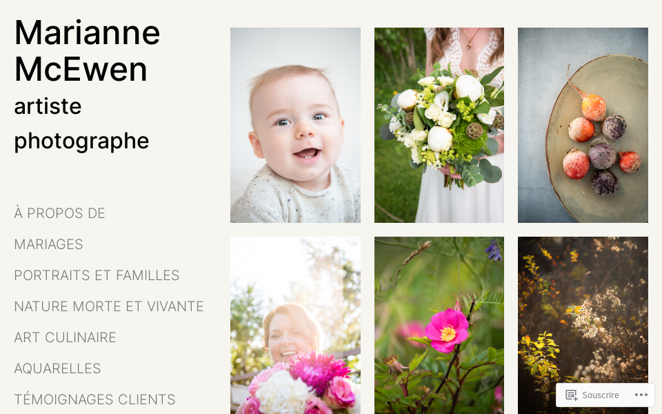 www.mariannemcewen.com/ screen capture