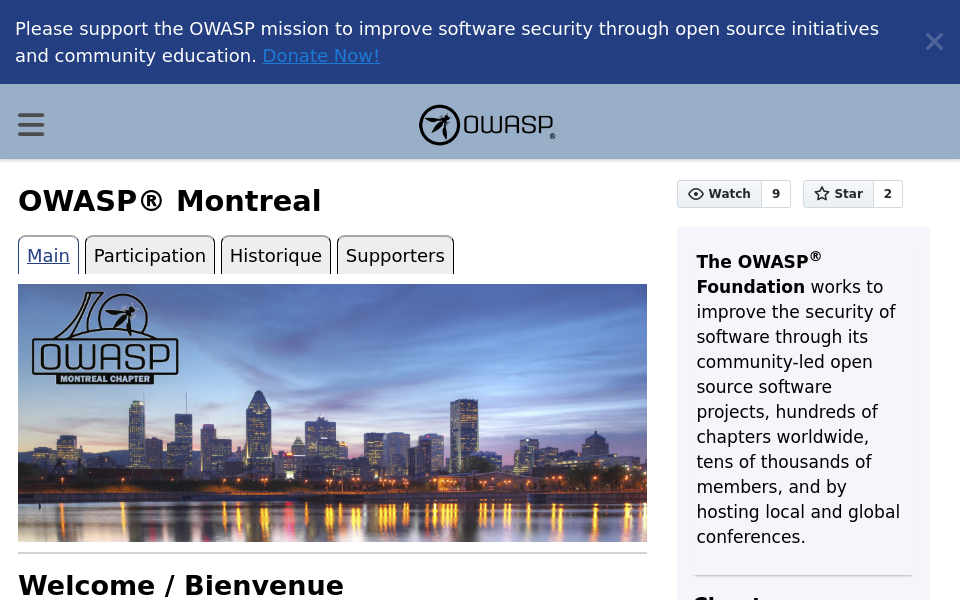 owasp.org/www-chapter-montreal/ screen capture