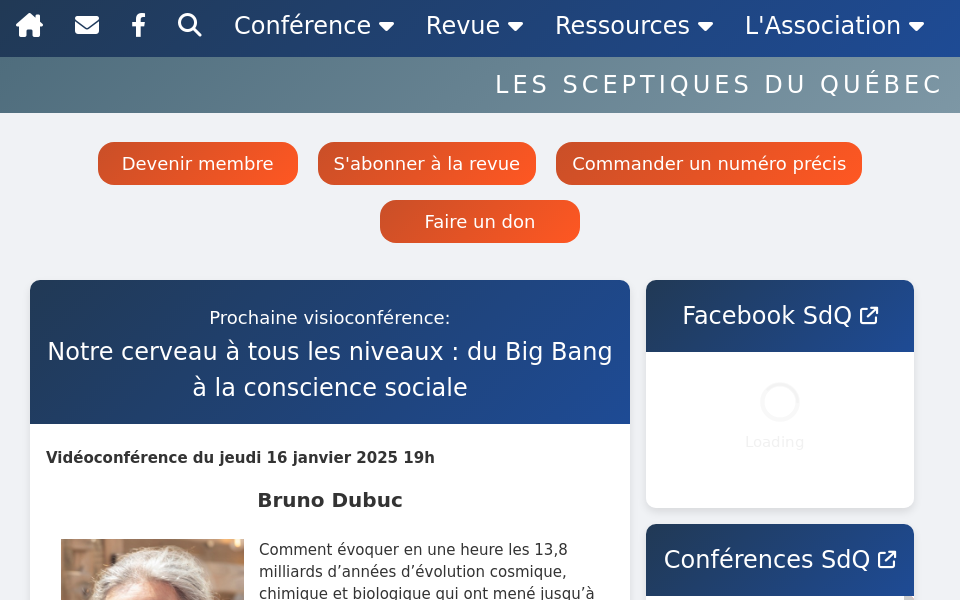 www.sceptiques.qc.ca/ screen capture
