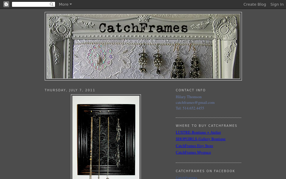 catchframes.blogspot.com/ screen capture