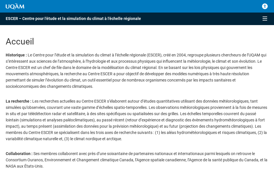 escer.uqam.ca/ screen capture
