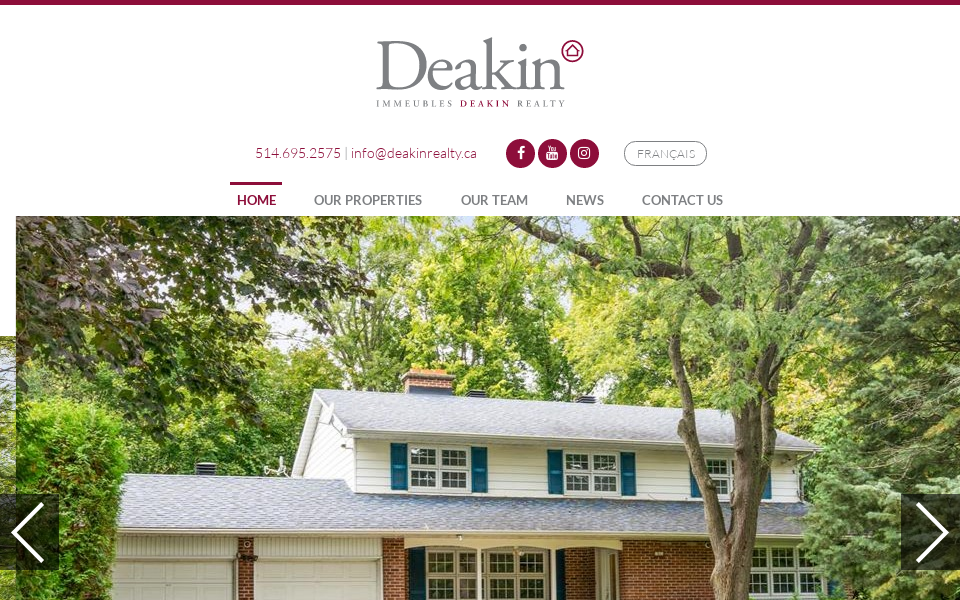 deakinrealty.ca screen capture
