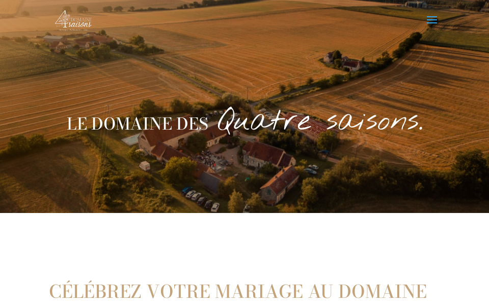 www.domainedes4saisons.com/ screen capture