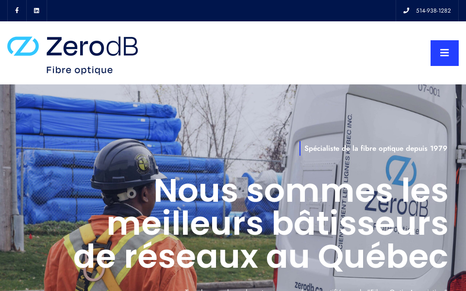 zerodb.ca/ screen capture