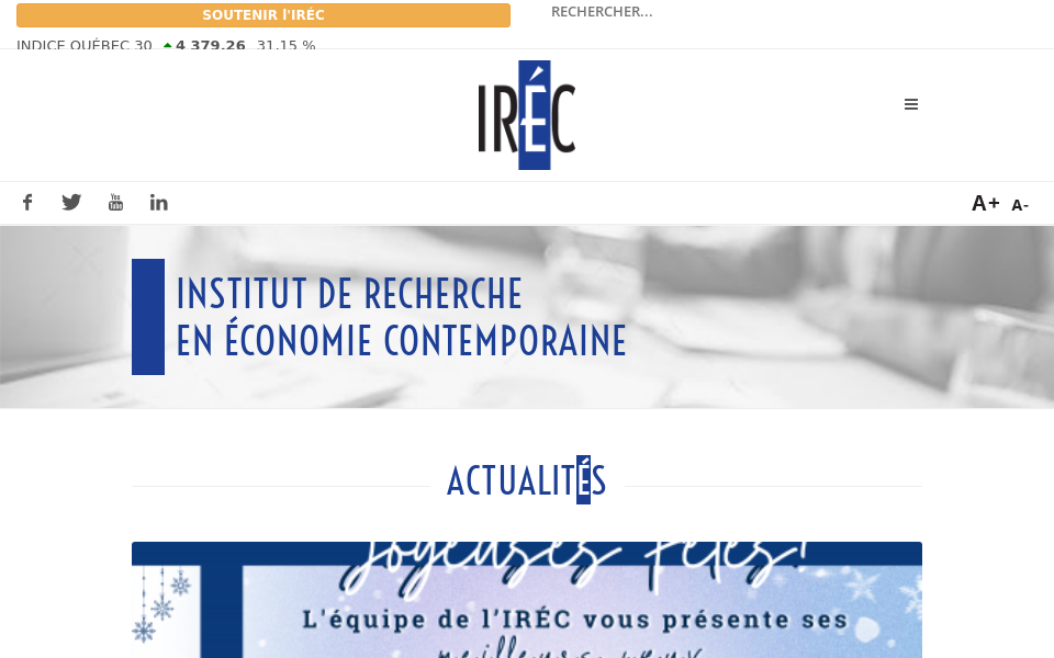 irec.quebec screen capture
